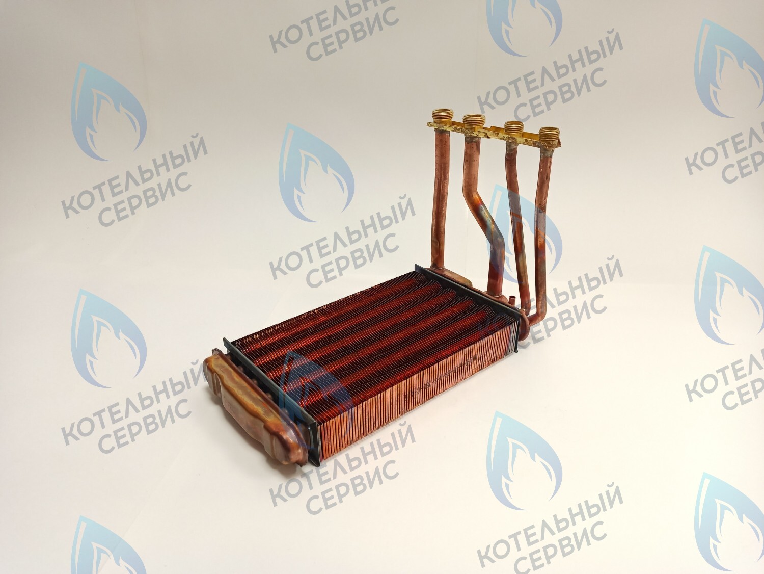 EB031-280-02 Теплообменник битермический Bosch Gaz 4000 W ZWA24-2K(A), Buderus Logamax U052/54 K U042/44  U022/24 K 24Квт (87154065460) 