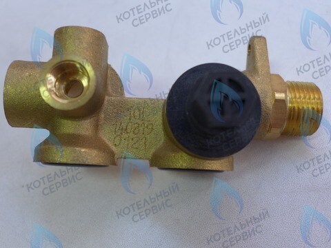 CB11030018 Входной гидравлический блок (с турбиной датчика протока) Electrolux Hi-Tech 24 i / Fi (TY04010004) 