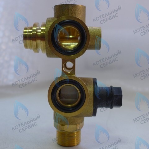 CB11030018 Входной гидравлический блок (с турбиной датчика протока) Electrolux Hi-Tech 24 i / Fi (TY04010004) 