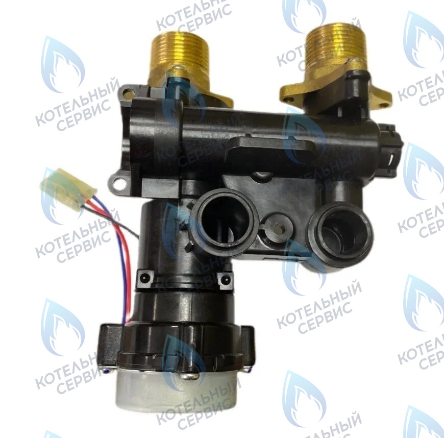 30021964A Гидрогруппа с 3х ходовым клапаном в сборе NAVIEN DELUXE C/C Plus/E  (NGB351/352/310) 