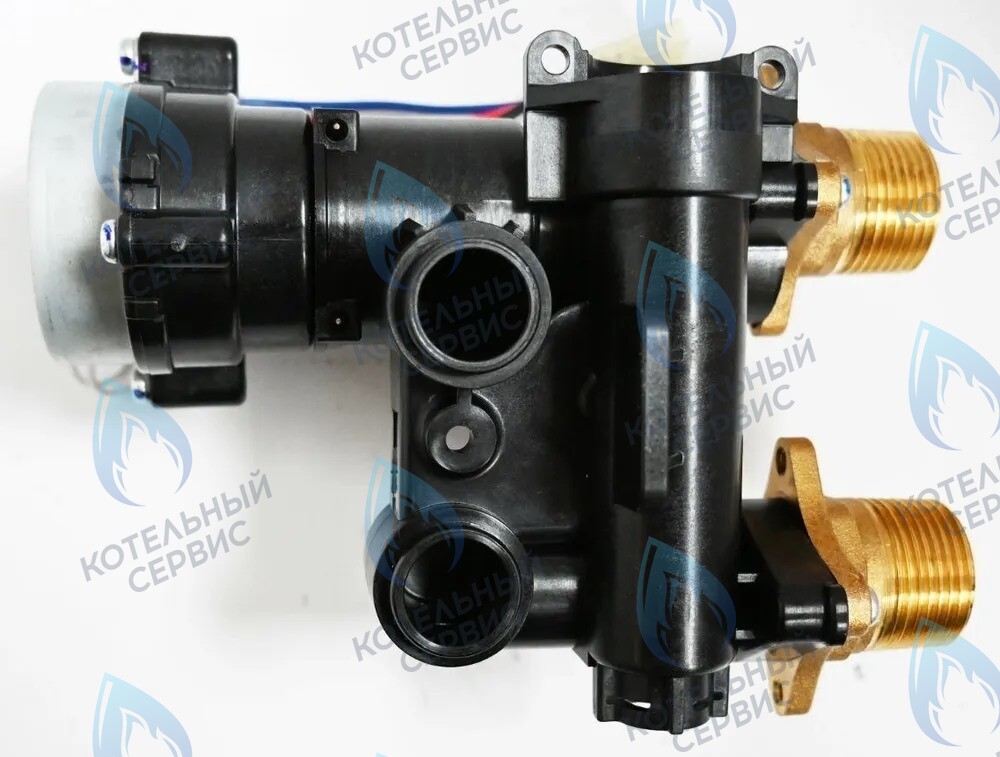 30021964A Гидрогруппа с 3х ходовым клапаном в сборе NAVIEN DELUXE C/C Plus/E  (NGB351/352/310) 